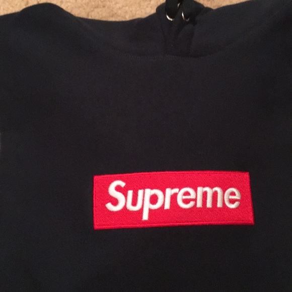 Supreme Other - Supreme navy and red box logo (UA)